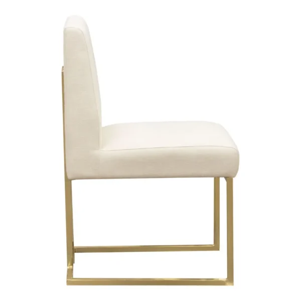 Cream Dining Chairs Set of 2
