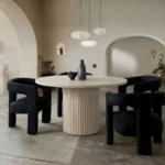 Round Pedestal Dining Table