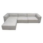 Sectional Sofa with Ottoman