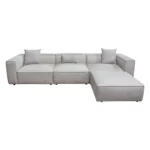 Sectional Sofa with Ottoman
