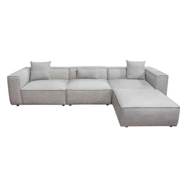 Sectional Sofa with Ottoman