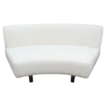 Armless Curved Sofa