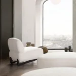 White Upholstered Chair