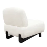 White Upholstered Chair