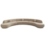 Curved Sectional Sofa