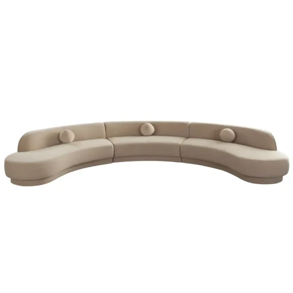 Curved Sectional Sofa
