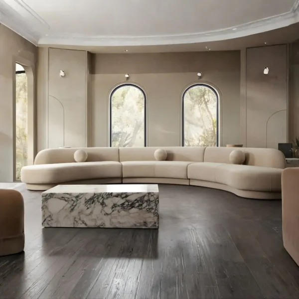 Curved Sectional Sofa