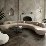 Curved Sectional Sofa