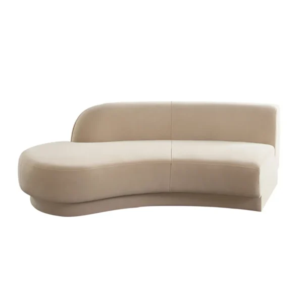 Curved Chaise Lounge