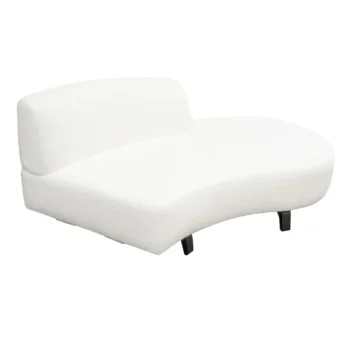 White Chaise Lounge