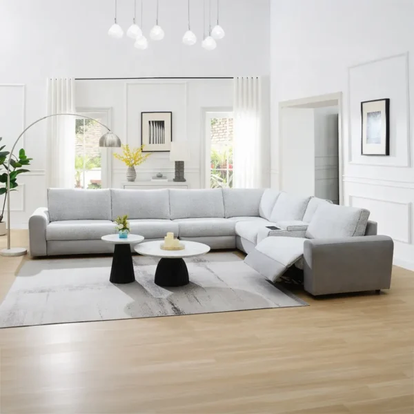 Tarrance Gray Modular Wedge by ACME - Image 7