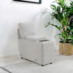 Gray Modular Console with Wireless Charging