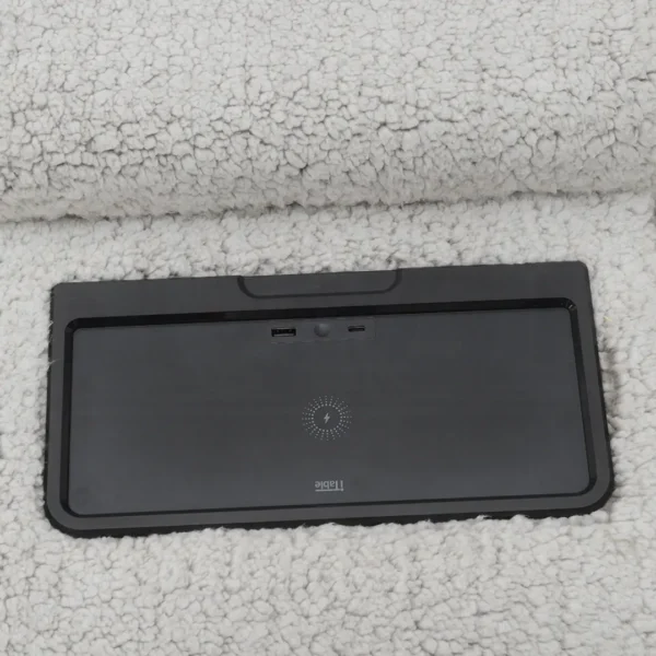 Tarrance Gray Modular Console with Wireless Charging by ACME - Image 5