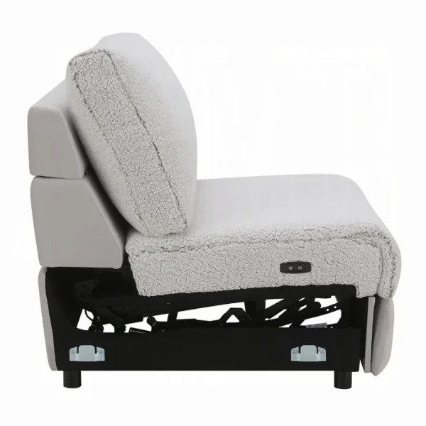 Tarrance Gray Modular Power Armless Recliner by ACME - Image 2