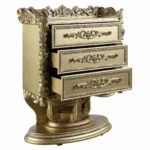 Bernadette Gold 3 Drawer Chest by ACME - Image 3