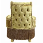 Bernadette Gold Stool Chair by ACME - Image 4