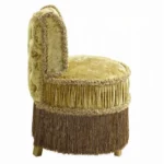 Bernadette Gold Stool Chair by ACME - Image 3