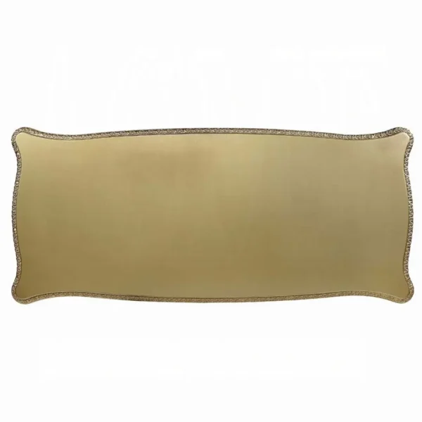Bernadette Rectangle Gold Dining Table by ACME - Image 2