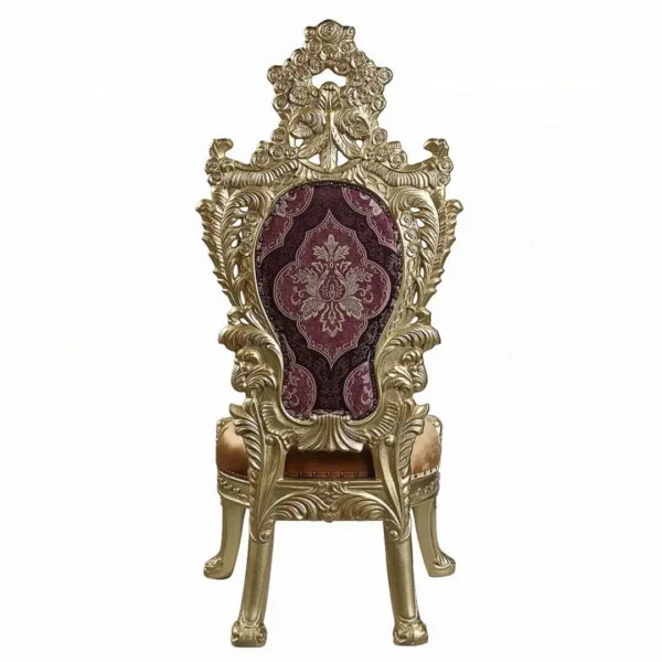 Bernadette Gold Dining Side Chair Set of 2 by ACME - Image 4