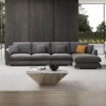 Gray Sectional Sofa
