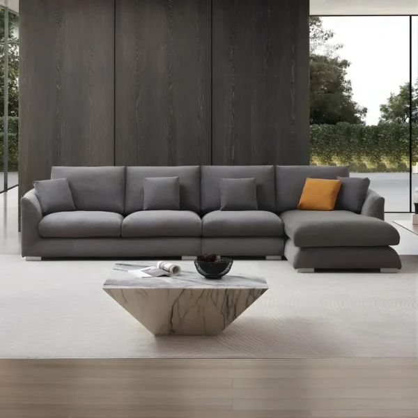 Gray Sectional Sofa