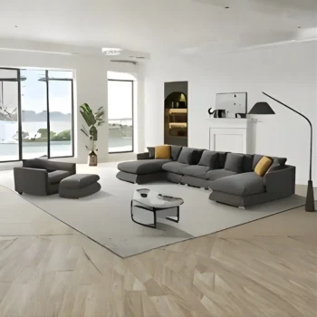 Gray Sectional Sofa