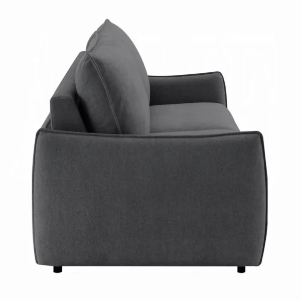 Jinn Dark Grey Couch with Sleeper (Queen) by ACME - Image 4