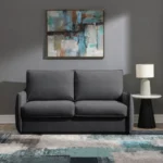 Dark Grey Couch Sleeper – Queen Sofa Bed