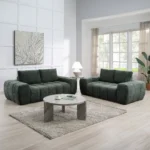 Medwin Green Sectional Sofa by ACME - Image 2
