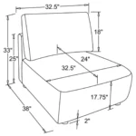 Green Upholstered Chair