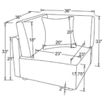 Wedge Corner Sectional