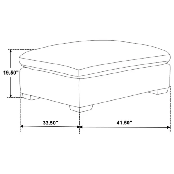 Rectangular Ottoman