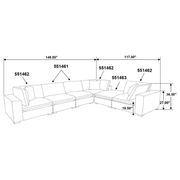 L Shape Sofa Sectional