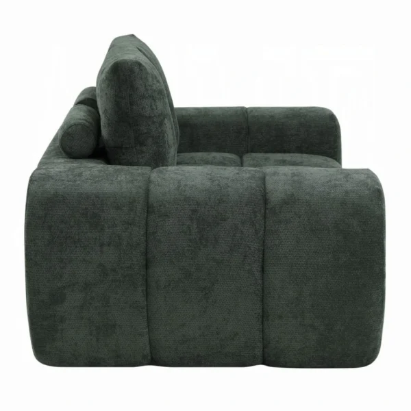 Medwin Compressed Green Loveseat by ACME - Image 4