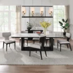 Koen Upholstered Dining Side Chair Set-2 by ACME - Image 7