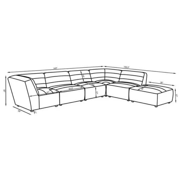 Elegant Sectional Sofa
