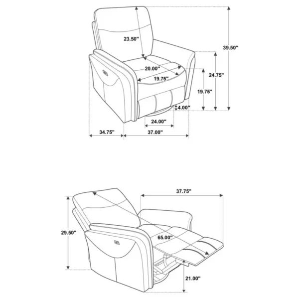 Power Glider Recliner
