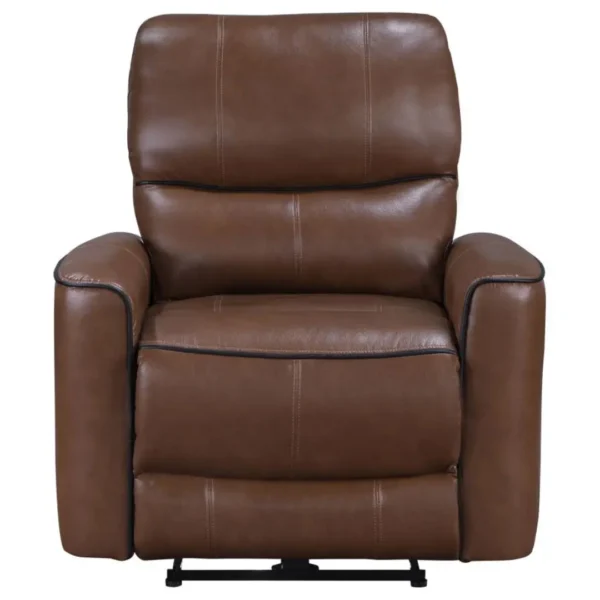 Leather Power Recliner Chair