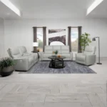 Leather Power Recliner Chair