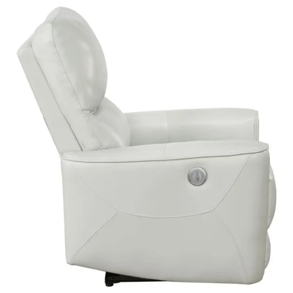 Leather Power Recliner Chair