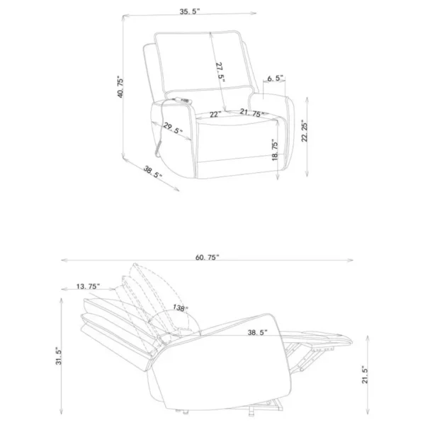 Power Lift Recliner Chair
