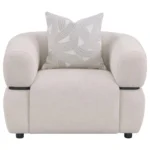 Modern Beige Armchair