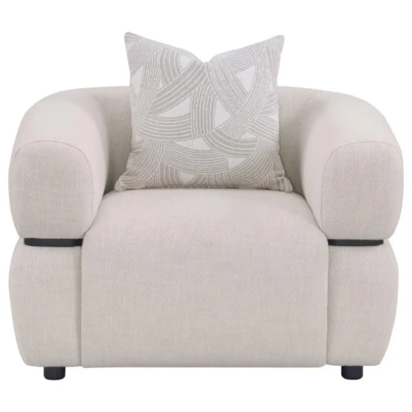 Modern Beige Armchair