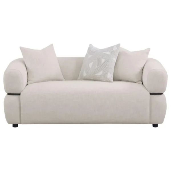 Beige Loveseat