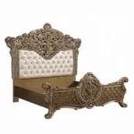Leather King Bed