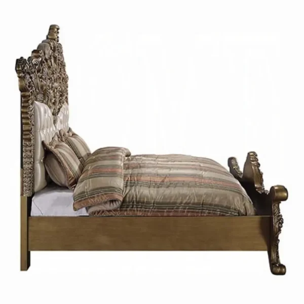 Constantine Leather King Bed by ACME - Image 3