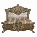 Constantine Leather King Bed by ACME - Image 2
