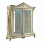 Champagne Curio Cabinet