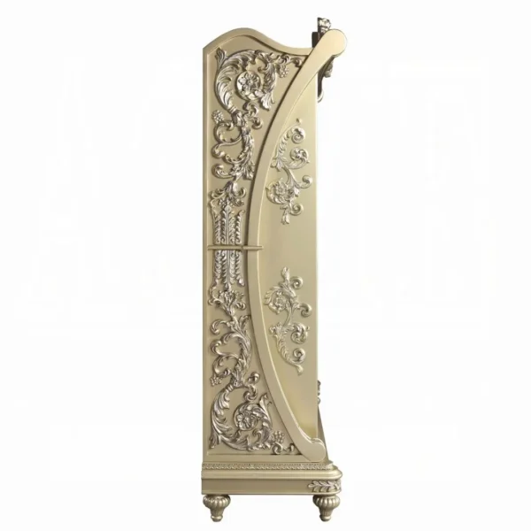 Vatican Champagne Curio Cabinet by ACME - Image 2