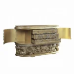 Vatican Champagne Dining Server Cabinet by ACME - Image 2